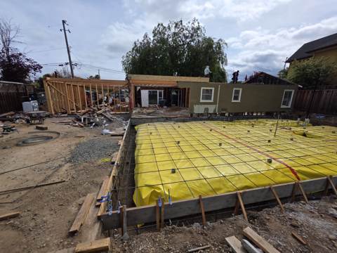 full home remodel in San Jose — under construction, photo 24