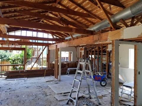 whole-house remodel in Bay Area — under construction, photo 23