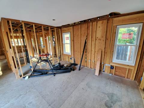 whole-house remodel in Bay Area — under construction, photo 30
