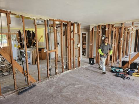 whole-house remodel in Bay Area — under construction, photo 16
