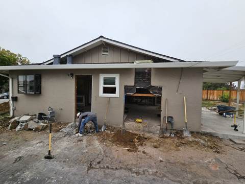 whole-house remodel in Bay Area — under construction, photo 17