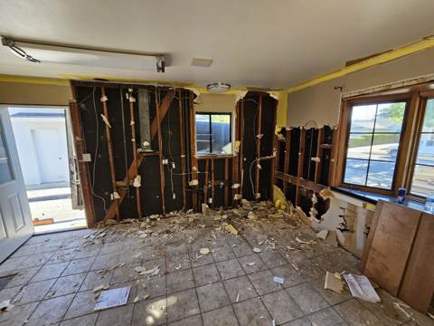 whole-house remodel in Bay Area — before work started, photo 40